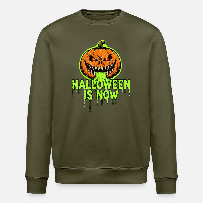 Halloween, c’est maintenant - Sweat bio ROLLER Stanley/Stella Unisexe - kaki