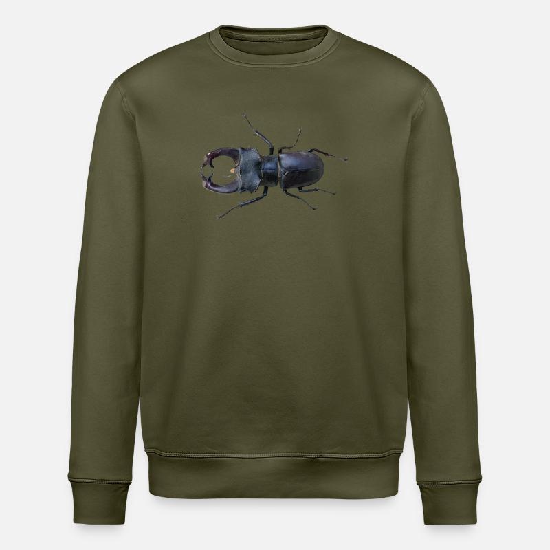 Hirschkäfer  - Stanley/Stella Unisex Bio-Sweatshirt ROLLER - Khaki