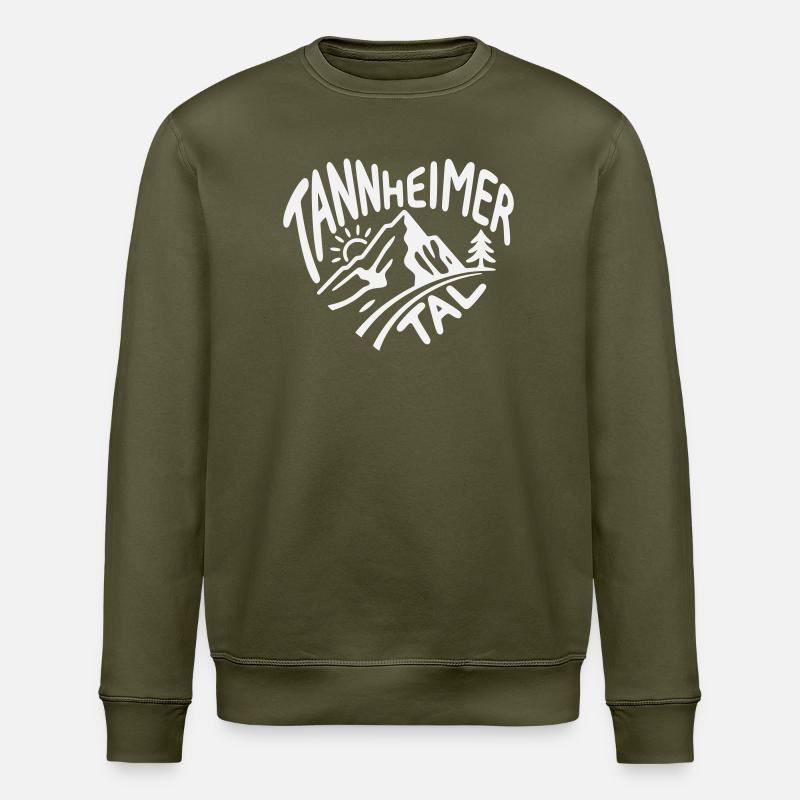 Tannheimer Tal Bergpfad - Stanley/Stella Unisex Bio-Sweatshirt ROLLER - Khaki