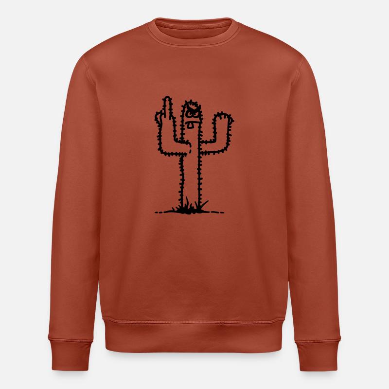 cactus - Stanley/Stella Unisex Bio-Sweatshirt ROLLER - Terrakotta