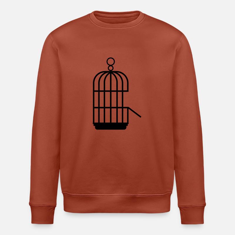 Käfig - Stanley/Stella Unisex Bio-Sweatshirt ROLLER - Terrakotta