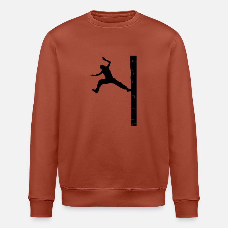 Parkour - Stanley/Stella Unisex Bio-Sweatshirt ROLLER - Terrakotta