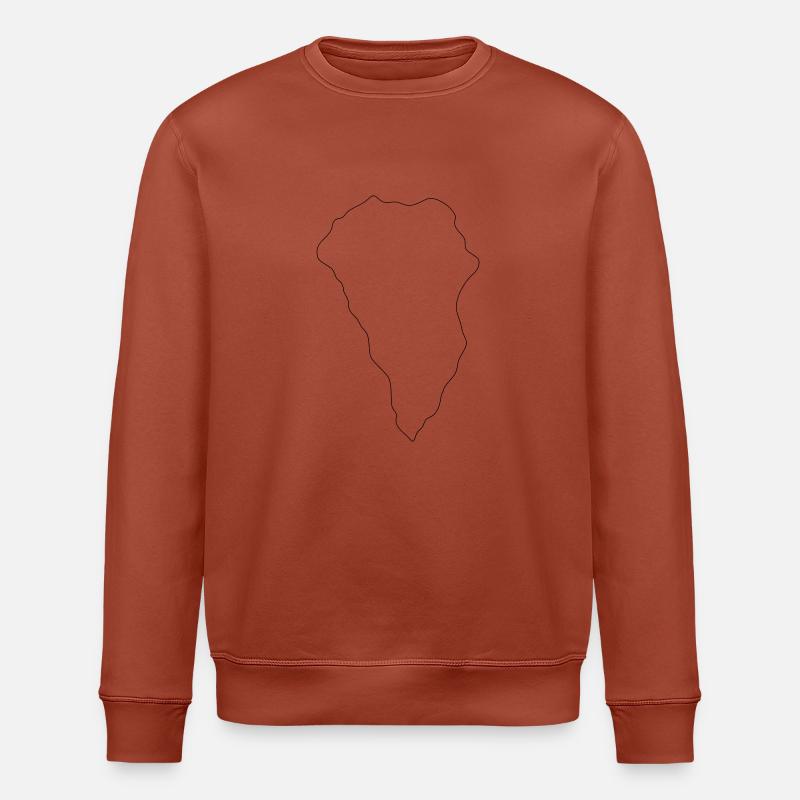 La Palma - Stanley/Stella Unisex Bio-Sweatshirt ROLLER - Terrakotta