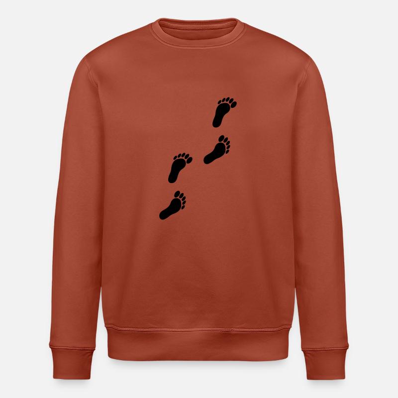 feets_f1 - Stanley/Stella Unisex Bio-Sweatshirt ROLLER - Terrakotta