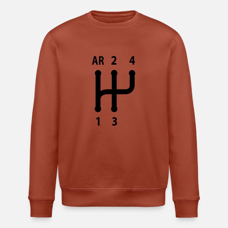 Gitter 4 - Stanley/Stella Unisex Bio-Sweatshirt ROLLER - Terrakotta