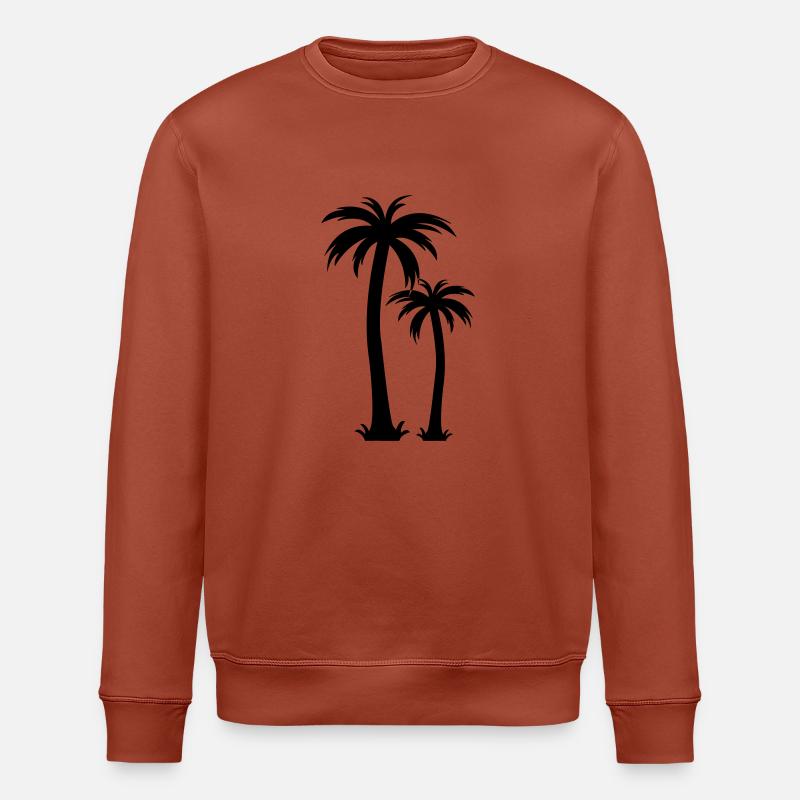 palmen - Stanley/Stella Unisex Bio-Sweatshirt ROLLER - Terrakotta