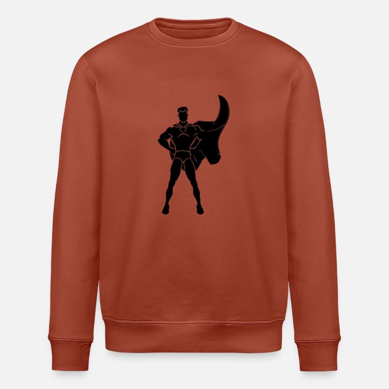 super hero - Sweat bio ROLLER Stanley/Stella Unisexe - terracotta