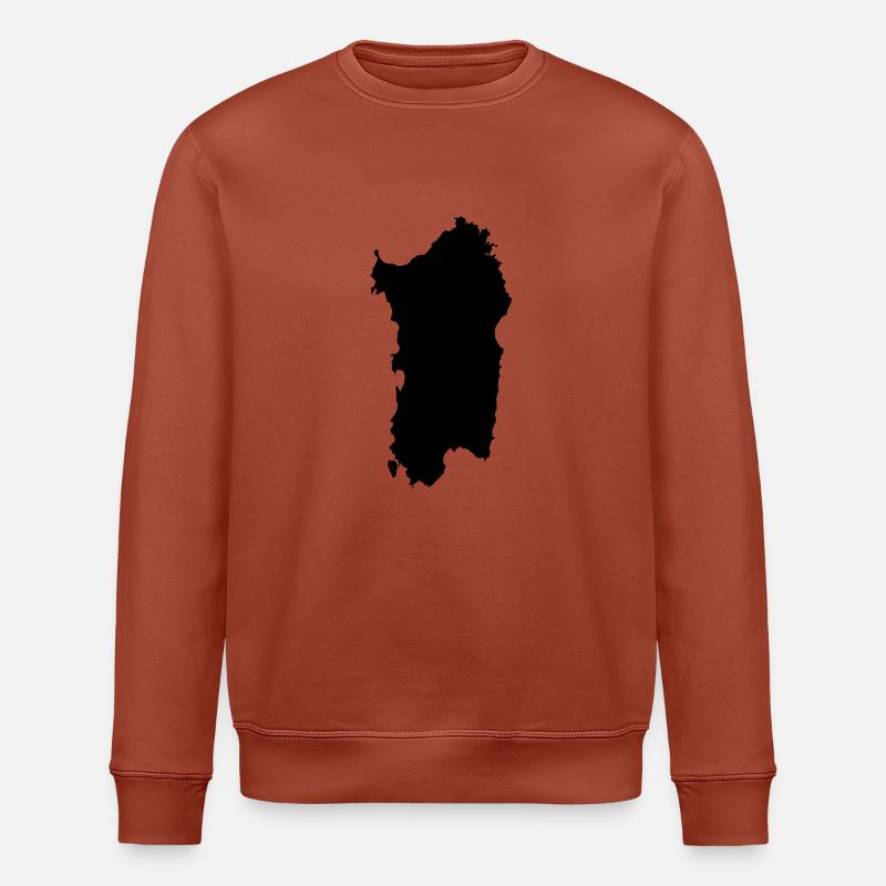 Sardinien - Stanley/Stella Unisex Bio-Sweatshirt ROLLER - Terrakotta