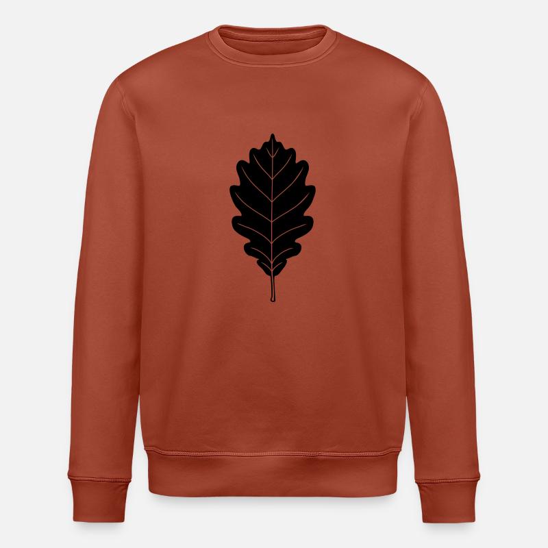 Oak Leaf - Stanley/Stella Unisex Bio-Sweatshirt ROLLER - Terrakotta