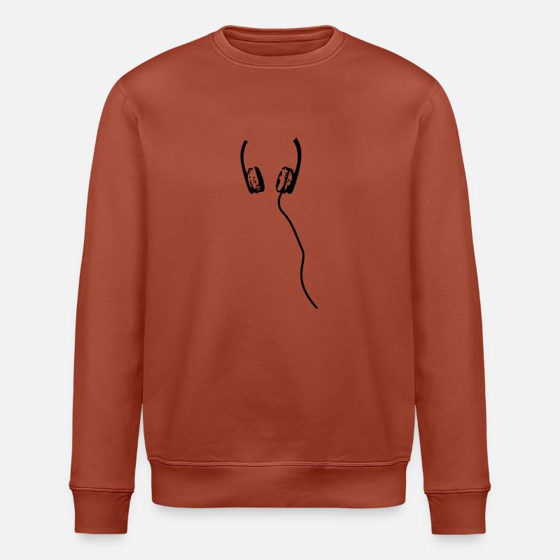 kopfhorer - Stanley/Stella Unisex Bio-Sweatshirt ROLLER - Terrakotta
