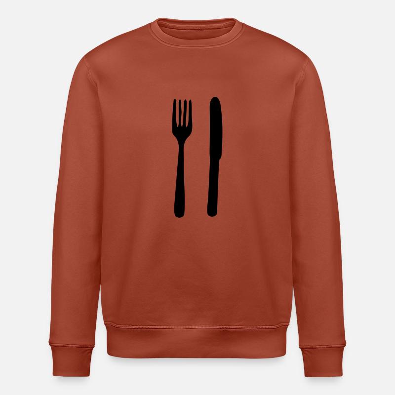 Couverts simples - Stanley/Stella Unisex Bio-Sweatshirt ROLLER - Terrakotta