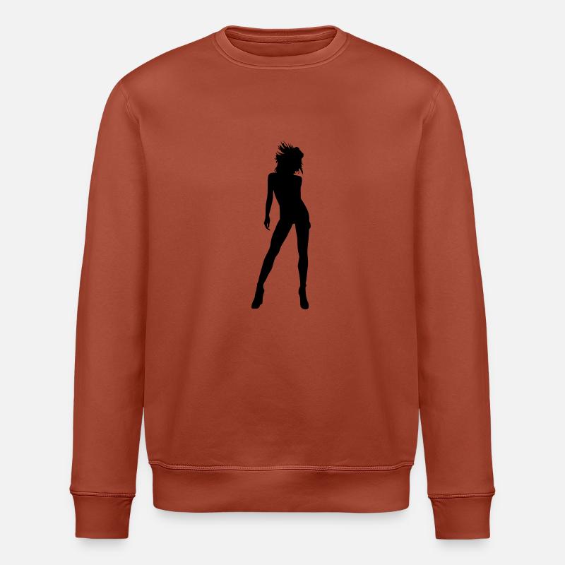 dancers - Stanley/Stella ROLLER Unisex Organic Sweatshirt - heritage brown