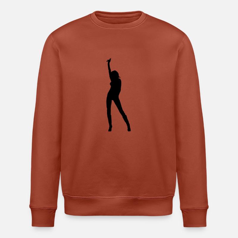 Silhouette silhouette silhouette - Sweat bio ROLLER Stanley/Stella Unisexe - terracotta