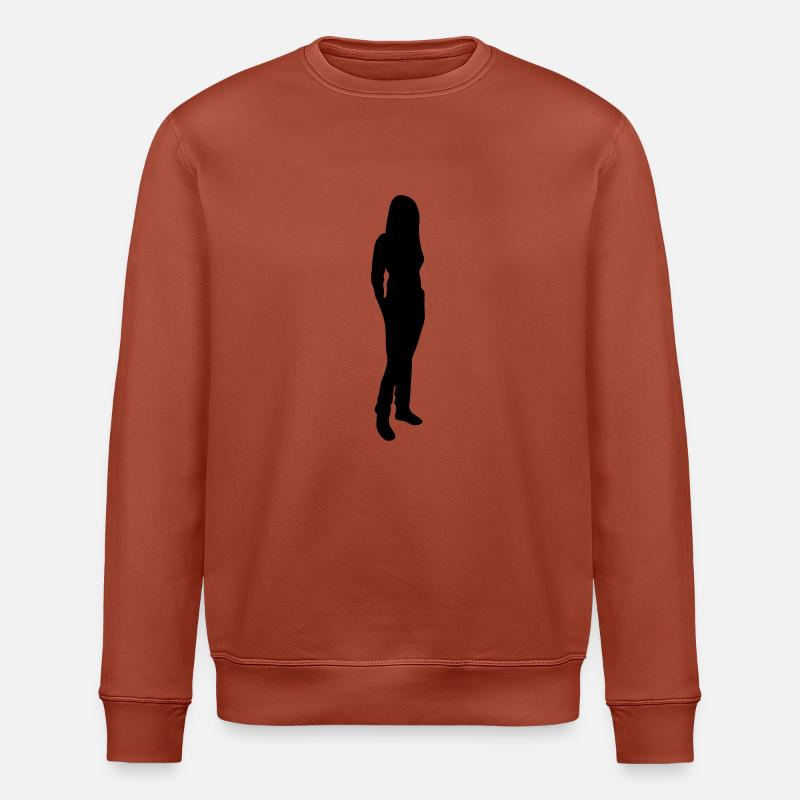 Silhouette silhouette silhouette - Sweat bio ROLLER Stanley/Stella Unisexe - terracotta