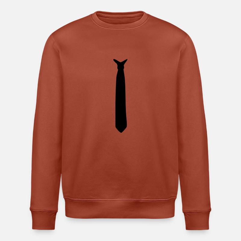 kravatte__f1 - Sweat bio ROLLER Stanley/Stella Unisexe - terracotta