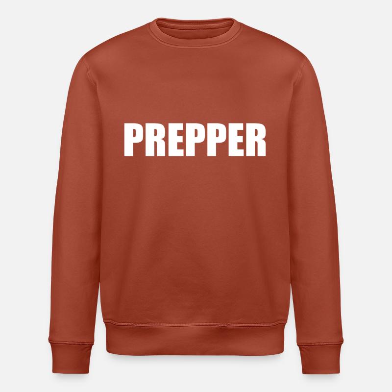 Prepper - Sweat bio ROLLER Stanley/Stella Unisexe - terracotta