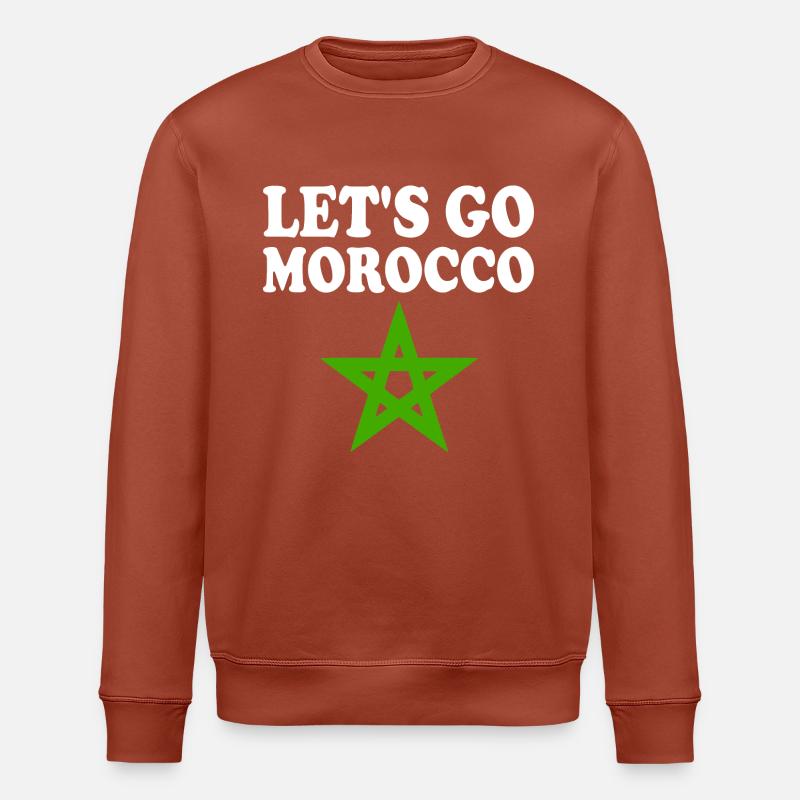 Maroc - Sweat bio ROLLER Stanley/Stella Unisexe - terracotta