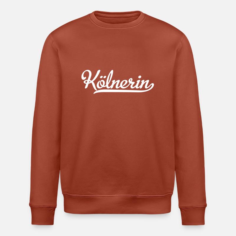 Kölnerin - Stanley/Stella Unisex Bio-Sweatshirt ROLLER - Terrakotta