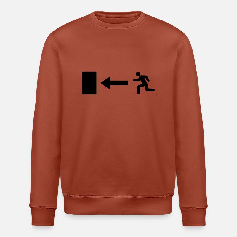 exit____f1 - Stanley/Stella Unisex Bio-Sweatshirt ROLLER - Terrakotta