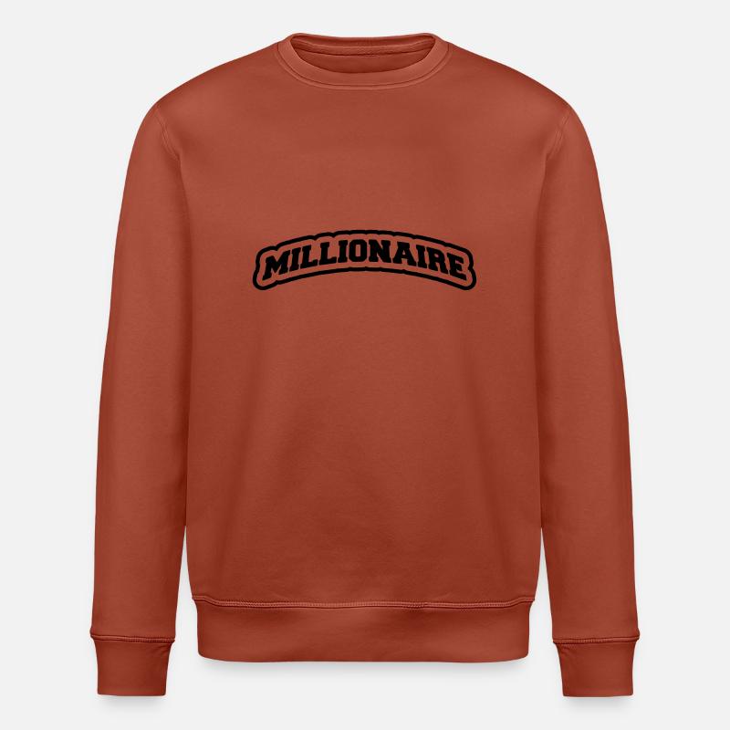 millionaire_tg1 - Stanley/Stella ROLLER Unisex Organic Sweatshirt - heritage brown