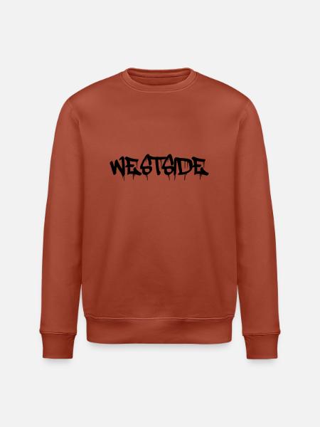 westside - Stanley/Stella Unisex Bio-Sweatshirt ROLLER - Terrakotta