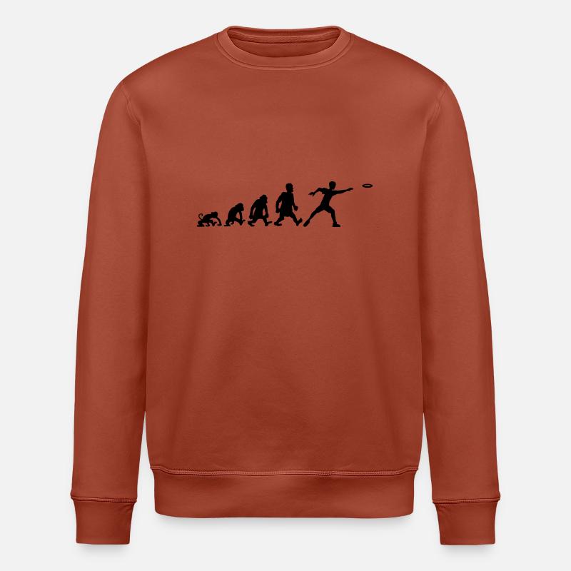 frisbee disque-volant ultimate sport - Sweat bio ROLLER Stanley/Stella Unisexe - terracotta