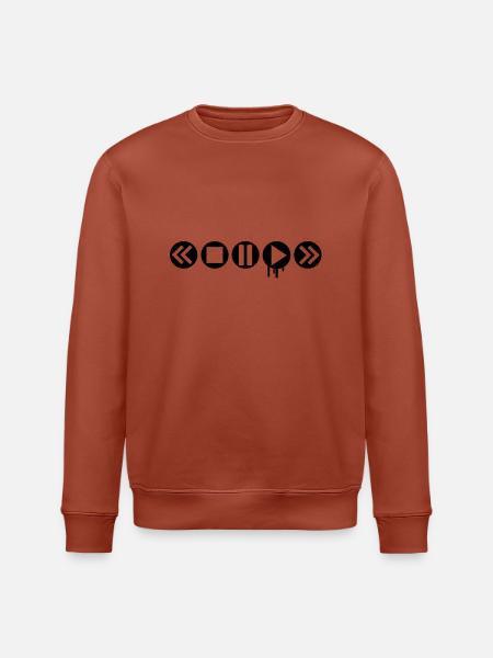 play_it___f1 - Stanley/Stella ROLLER Unisex Organic Sweatshirt - heritage brown