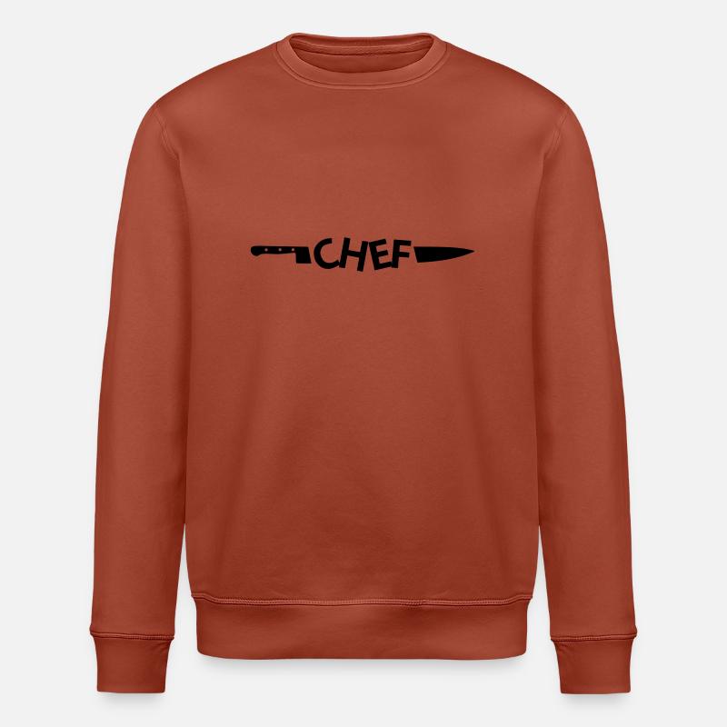 CHEF - Stanley/Stella ROLLER Unisex Organic Sweatshirt - heritage brown