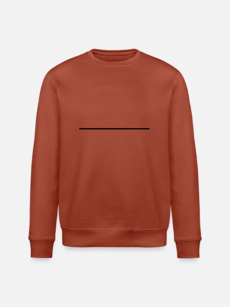 strich_yx1 - Stanley/Stella Unisex Bio-Sweatshirt ROLLER - Terrakotta