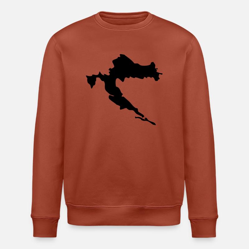 Croatia - Stanley/Stella Unisex Bio-Sweatshirt ROLLER - Terrakotta
