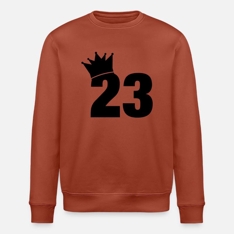 23_krone_f1 - Stanley/Stella ROLLER Unisex Organic Sweatshirt - heritage brown