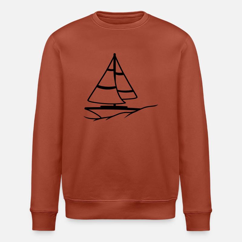 Sailing - Sweat bio ROLLER Stanley/Stella Unisexe - terracotta