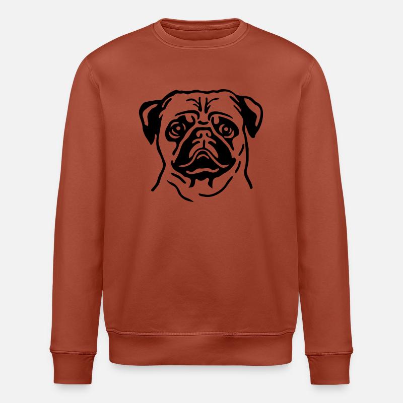 mops_f1 - Stanley/Stella Unisex Bio-Sweatshirt ROLLER - Terrakotta