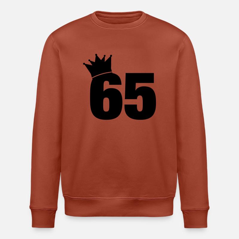 65_krone_f1 - Stanley/Stella Unisex Bio-Sweatshirt ROLLER - Terrakotta