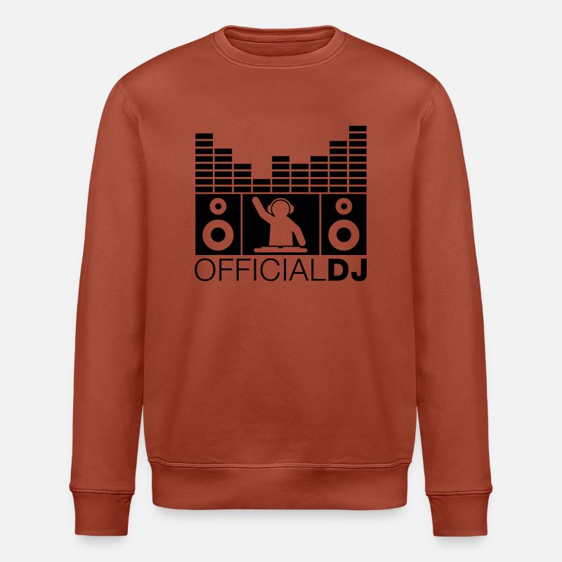 official_dj__f1 - Stanley/Stella Unisex Bio-Sweatshirt ROLLER - Terrakotta