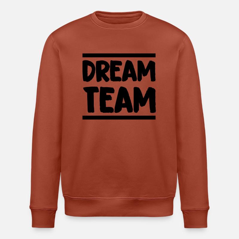 dream_team_01 - Stanley/Stella Unisex Bio-Sweatshirt ROLLER - Terrakotta