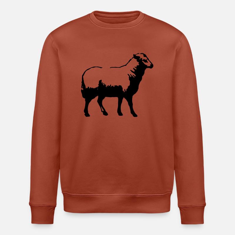 mouton - Sweat bio ROLLER Stanley/Stella Unisexe - terracotta