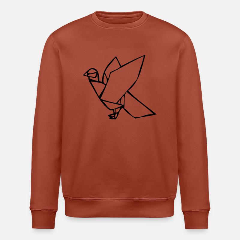taube_001 - Sweat bio ROLLER Stanley/Stella Unisexe - terracotta
