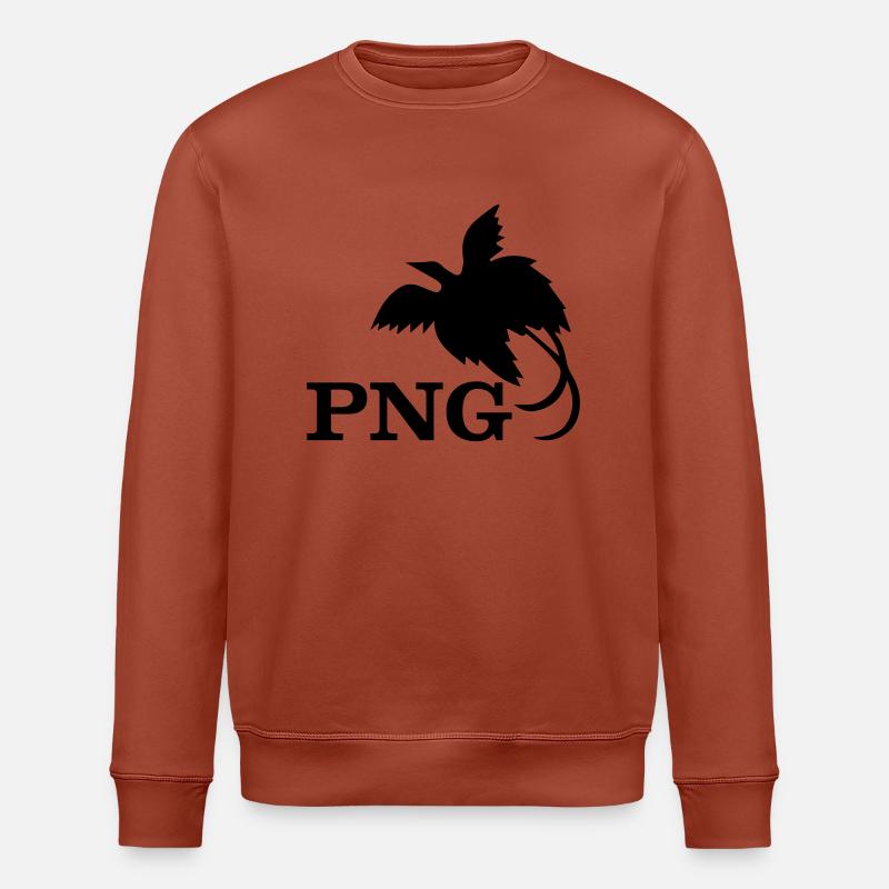 Papua New Guinea - Stanley/Stella Unisex Bio-Sweatshirt ROLLER - Terrakotta