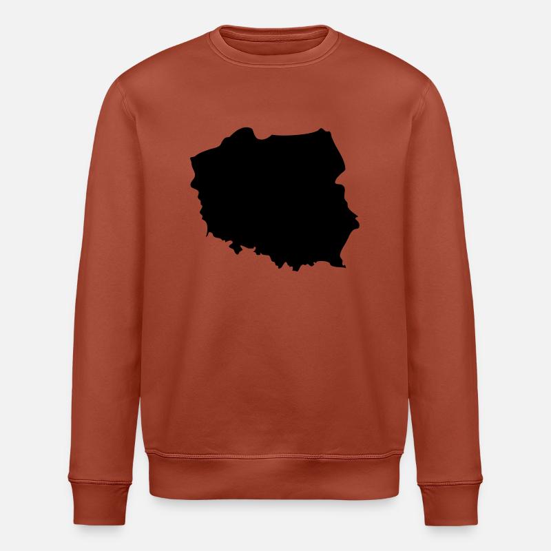 Poland - Sweat bio ROLLER Stanley/Stella Unisexe - terracotta