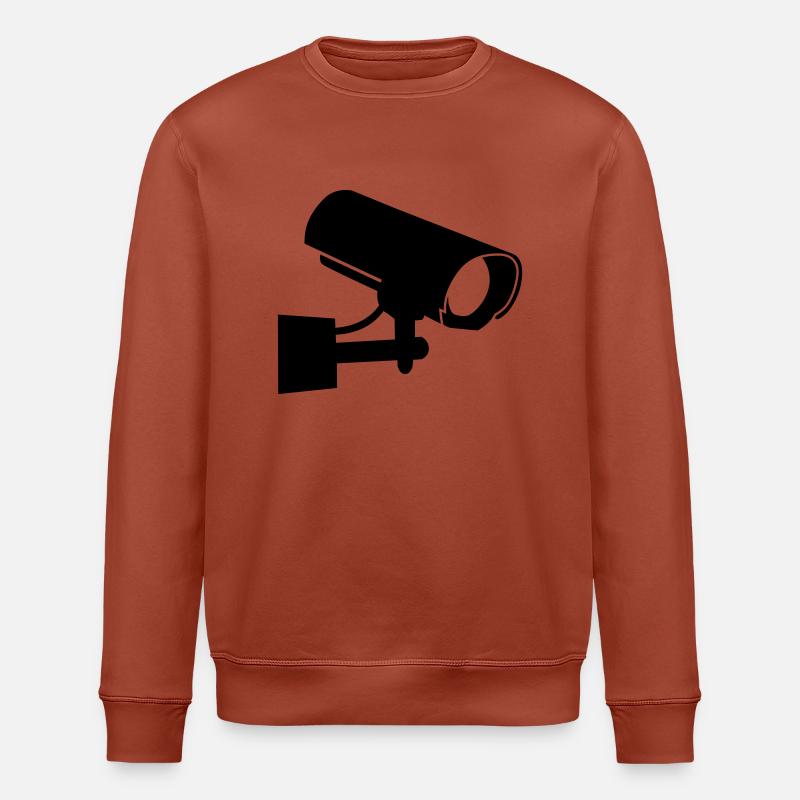 kamera__f1 - Stanley/Stella Unisex Bio-Sweatshirt ROLLER - Terrakotta