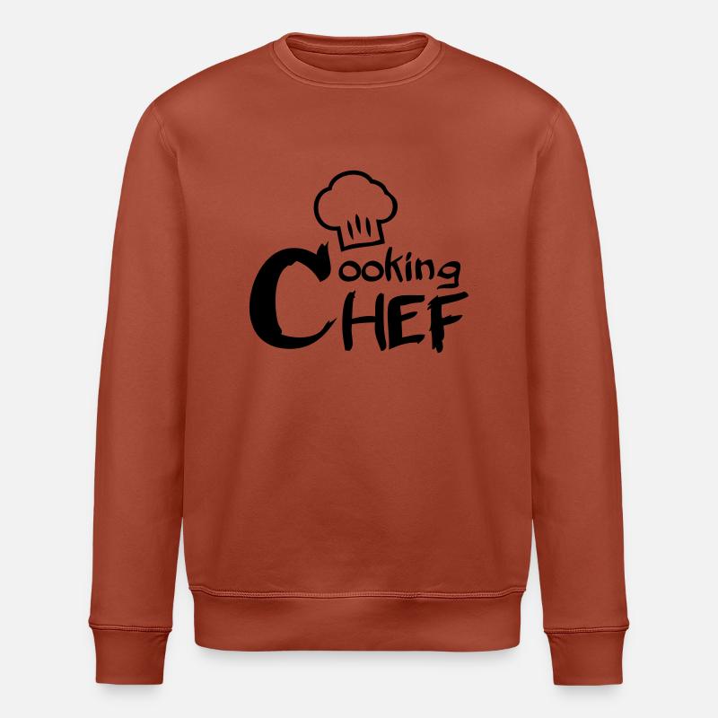 Cooking Chef - Stanley/Stella Unisex Bio-Sweatshirt ROLLER - Terrakotta