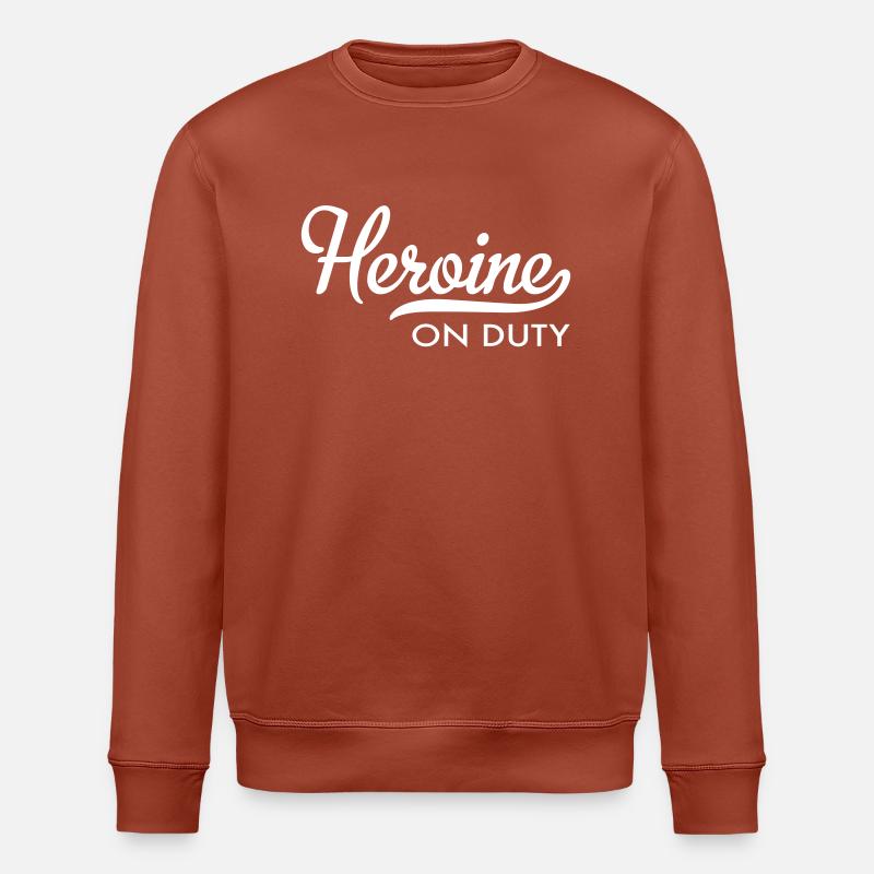 Heldin - Stanley/Stella Unisex Bio-Sweatshirt ROLLER - Terrakotta