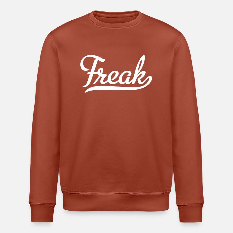 Freak - Stanley/Stella Unisex Bio-Sweatshirt ROLLER - Terrakotta