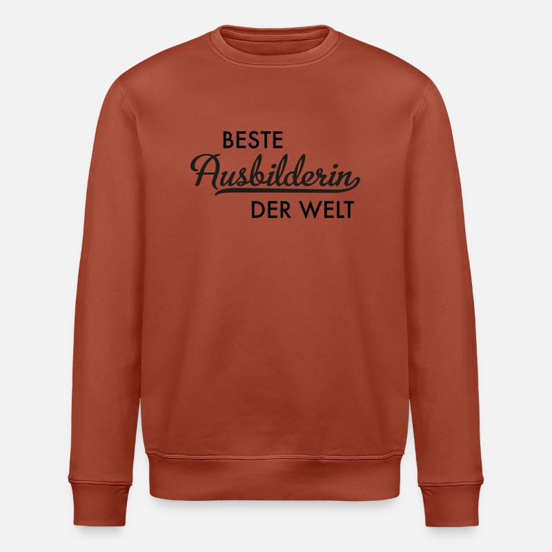 Ausbilderin - Stanley/Stella Unisex Bio-Sweatshirt ROLLER - Terrakotta