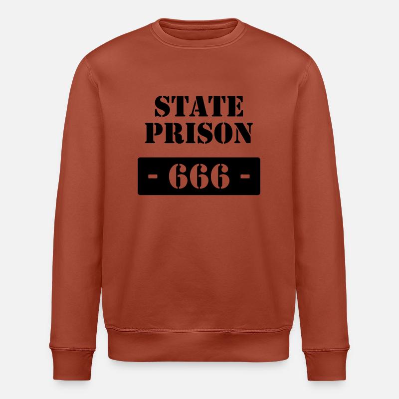 State Prison - 666 - Stanley/Stella Unisex Bio-Sweatshirt ROLLER - Terrakotta