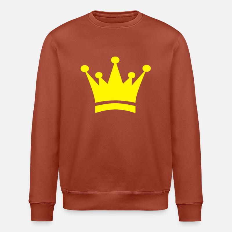 Krone (V) - Stanley/Stella Unisex Bio-Sweatshirt ROLLER - Terrakotta