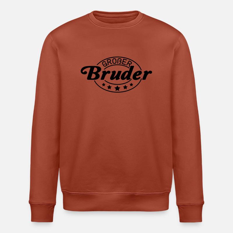 grosser_bruder__f1 - Sweat bio ROLLER Stanley/Stella Unisexe - terracotta