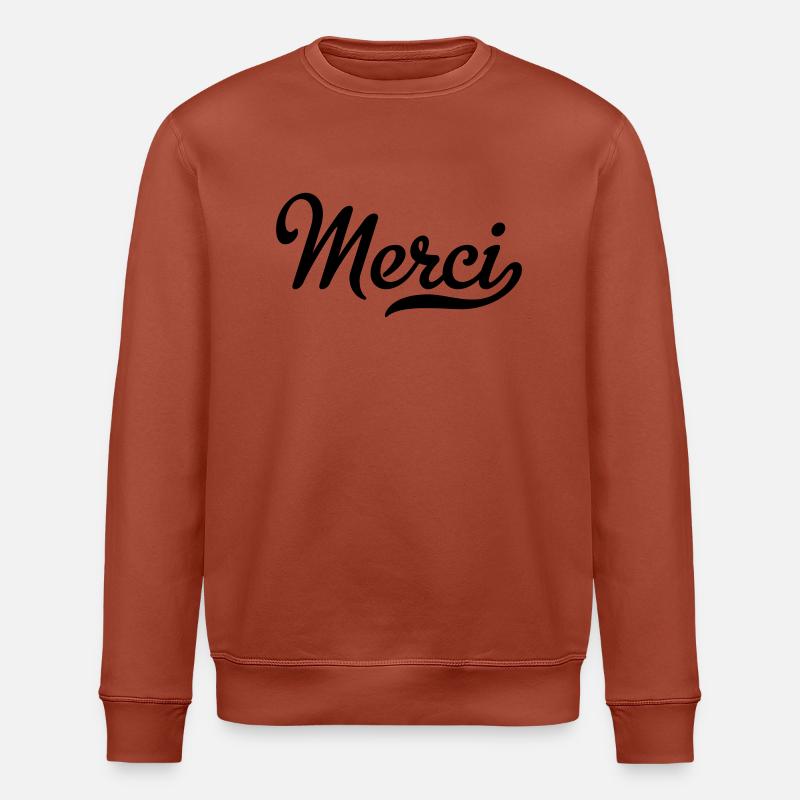 Merci - Sweat bio ROLLER Stanley/Stella Unisexe - terracotta