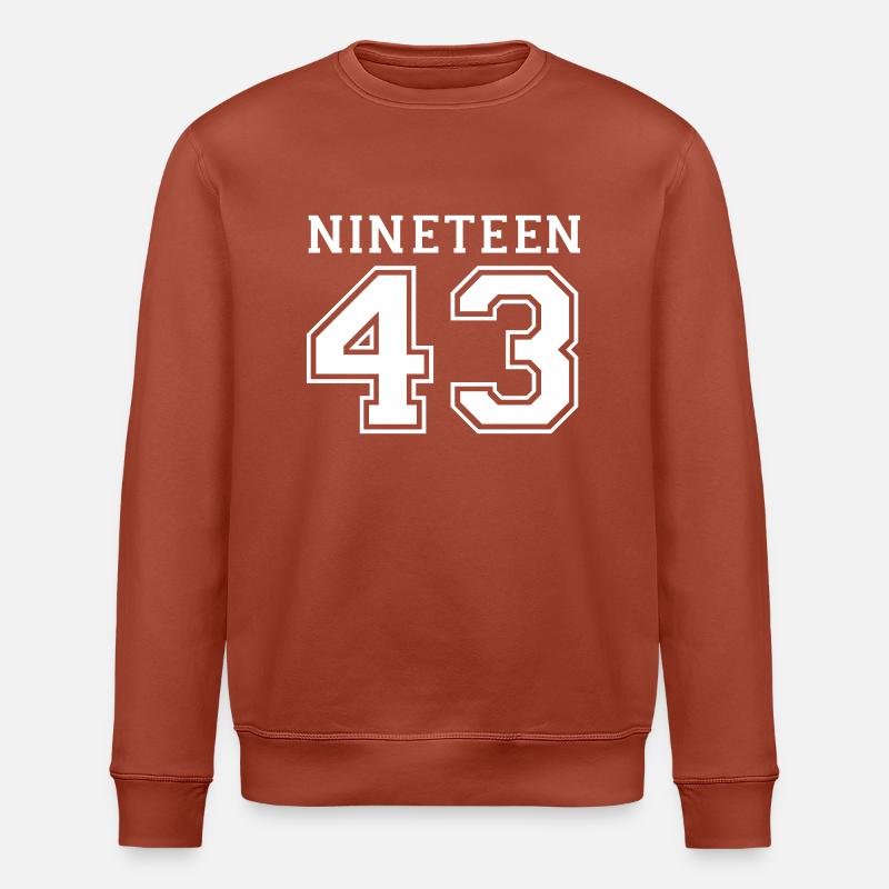 1943 - Stanley/Stella Unisex Bio-Sweatshirt ROLLER - Terrakotta